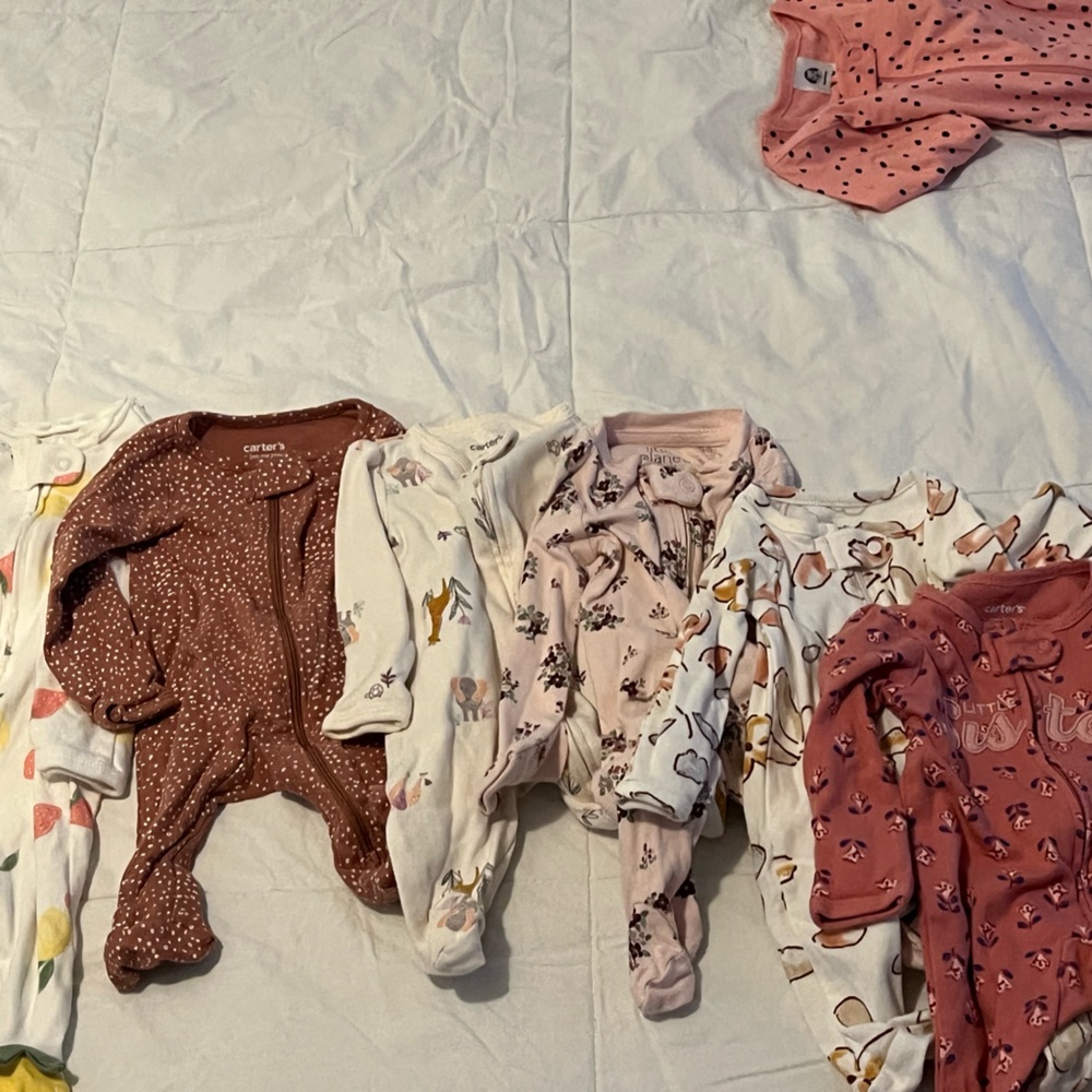 Carters & Gerber babygirl bundle
